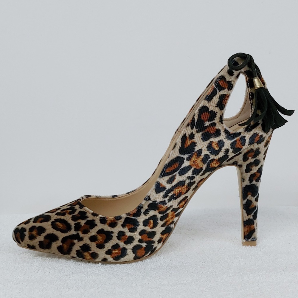 Leopard Print Heels - Picture 5 of 7